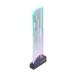 Antec AT-GPUH-ARGB-TG-BK Tempered Glass ARGB GPU Holder