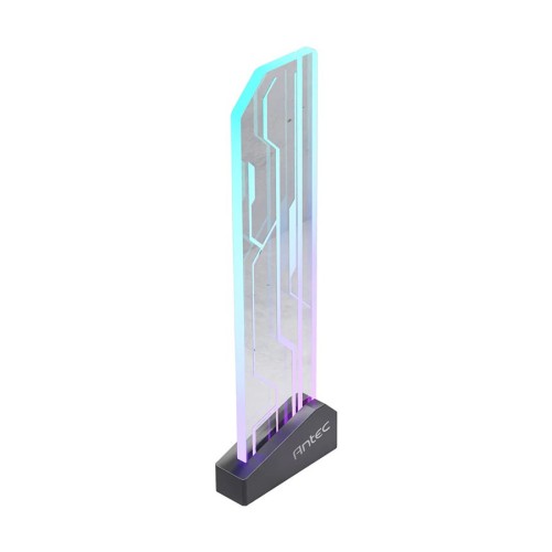 Antec AT-GPUH-ARGB-TG-BK Tempered Glass ARGB GPU Holder