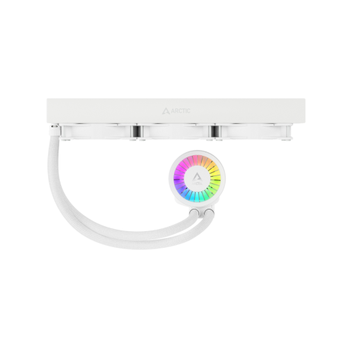 Arctic Liquid Freezer III 360MM ARGB Liquid CPU Cooler (White)