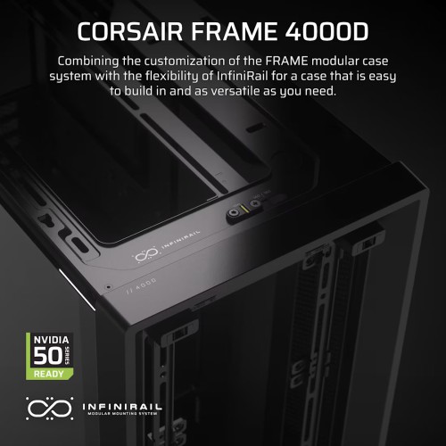 CORSAIR FRAME 4000D Modular Mid-Tower PC Case