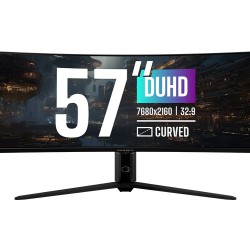 Cooler Master GP57ZS 57" DUHD VA mini-LED 120Hz 1ms Curved Gaming Monitor