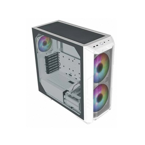 Cooler Master HAF 500 Mid Tower RGB Gaming Case White