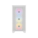 Corsair 3000D RGB AIRFLOW Mid-Tower Casing (White)