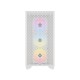 Corsair 3000D RGB AIRFLOW Mid-Tower Casing (White)