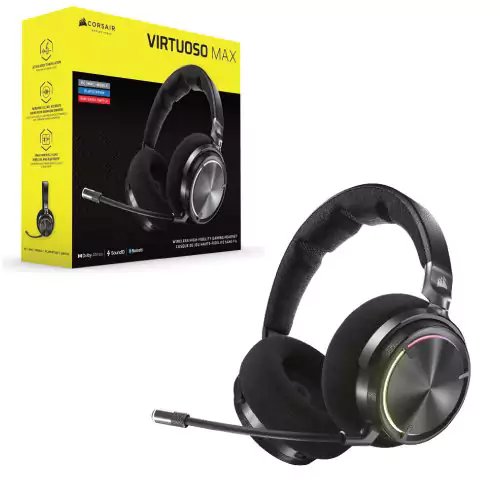 Corsair VIRTUOSO MAX WIRELESS Gaming Headset Carbon