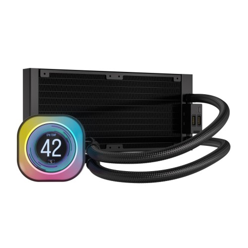 Corsair iCUE LINK H100i LCD RGB 240mm AIO Liquid CPU Cooler