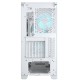 Cougar AIRFACE ECO RGB Micro ATX Mid Tower Gaming Case White