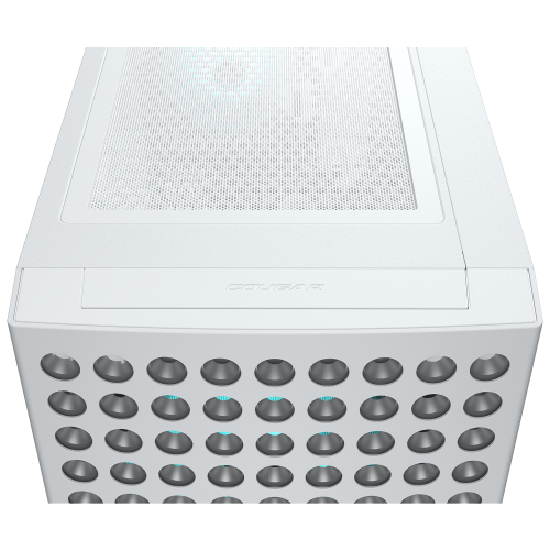 Cougar AIRFACE ECO RGB Micro ATX Mid Tower Gaming Case White