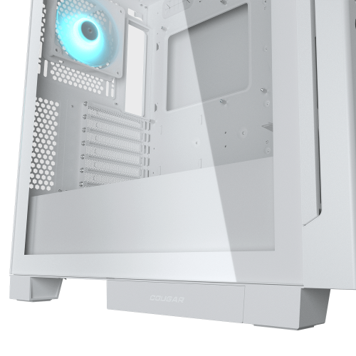 Cougar AIRFACE ECO RGB Micro ATX Mid Tower Gaming Case White