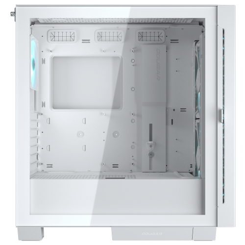 Cougar AIRFACE ECO RGB Micro ATX Mid Tower Gaming Case White