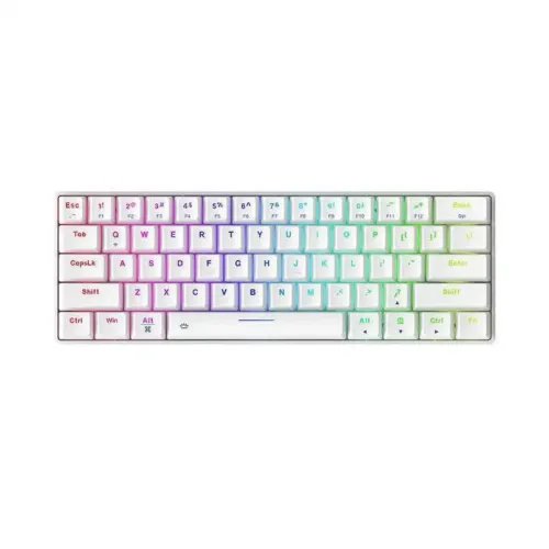 Dareu EK861 TRINITY GTR Brown Switch RGB Tri-Mode Wireless Mechanical Keyboard