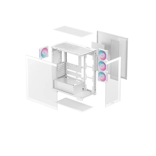 Deepcool CG580 4F WH Mid Tower Gaming case