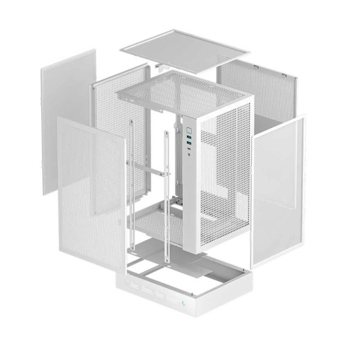 Deepcool CH170 Digital WH Mini Tower White Mini-ITX Gaming Desktop Casing