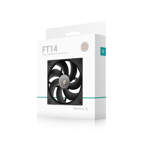 Deepcool FT14 (1xFAN) Black Casing Cooling Fan