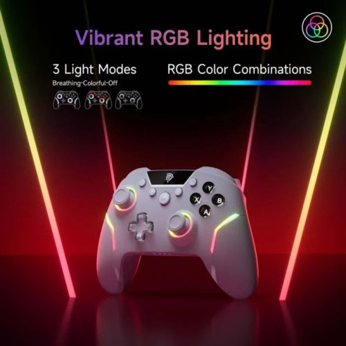 EasySMX X20 Multiplatform Gaming Controller with Tigger Lock And Hall Effect Sensors [Dual Hall Joysticks and Dual Hall Trigger]