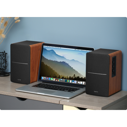 Edifier R1280DBs Modern Sound Bluetooth Speaker (Brown)