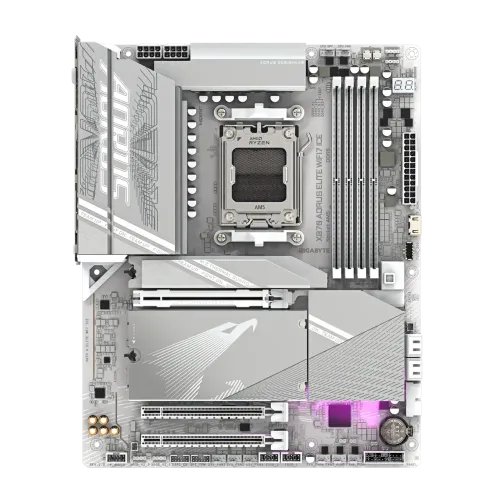 GIGABYTE X870 AORUS ELITE WIFI7 ICE DDR5 AMD AM5 ATX Motherboard