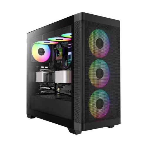Gamdias ATHENA M3 ARGB Black E-ATX Mid-Tower Gaming Casing