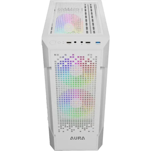 Gamdias AURA GC7 WH RGB ATX Mid-Tower Gaming Case
