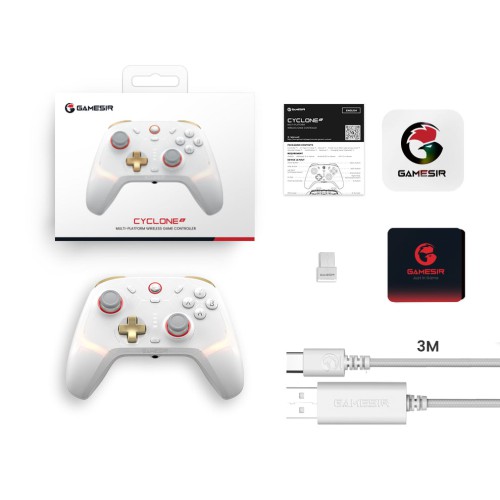 Gamesir Cyclone 2 Tri-Mode Multi-Platform Controller White (Standard Edition)