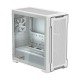 Gigabyte C102 Glass Ice Mid Tower White Micro ATX Gaming Desktop Casing