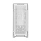 Gigabyte C102 Glass Ice Mid Tower White Micro ATX Gaming Desktop Casing