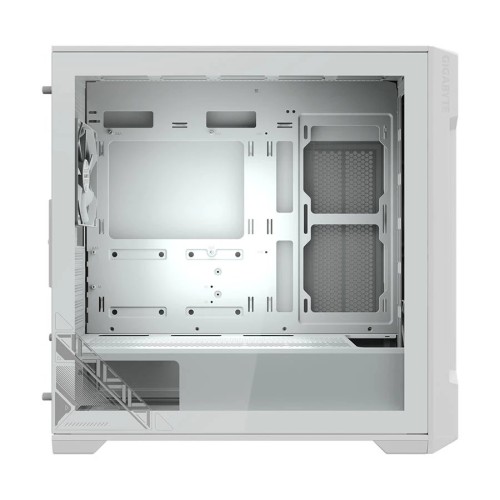 Gigabyte C102 Glass Ice Mid Tower White Micro ATX Gaming Desktop Casing