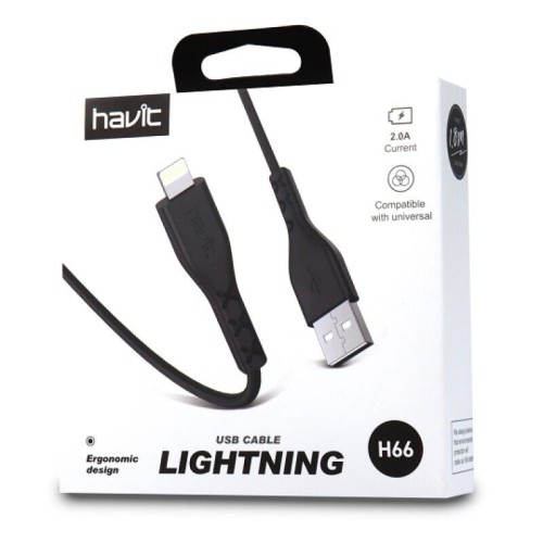 HAVIT H66 1 meter USB To Lightning Cable For IPhone