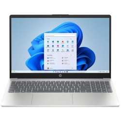 HP 15-FD0131WM 13th Gen Core-I3 1.20-4.40 GHz 8GB RAM 256GB SSD 15.6” HD Led Display laptop (Natural silver)