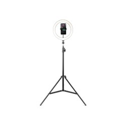 Havit ST7012 Pro Phone Holder with 10-inch LED Selfie Ring Light & Tripod Stand