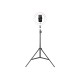 Havit ST7012 Pro Phone Holder with 10-inch LED Selfie Ring Light & Tripod Stand