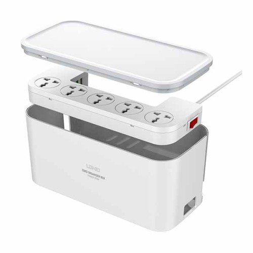 LDNIO SC5309 Management Power Strip Box 5 Socket 3 USB EU Plug Universal Adapter LDNIO SC5309 Management Power Strip Box 5 Socket 3 USB EU Plug Universal Adapter