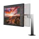 LG 32UN880K-B 31.5-inch 4K UHD Ergo IPS Monitor with USB-C