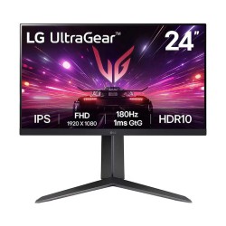 LG UltraGear 24GS65F-B 23.8 Inch FHD Display HDMI, DP Gaming Monitor
