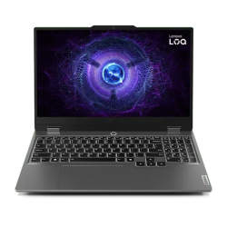 Lenovo LOQ 15IRX9 i5-13450HX–16GB DDR5 RAM/512GB SSD|15.6″ WUXGA FHD IPS Display|GeForce RTX 3050 6GB GDDR6 GPU|GAMING Laptop (Luna Grey) #83DV010DSA