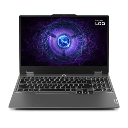 Lenovo LOQ 15IRX9 i5-13450HX–16GB DDR5 RAM/512GB SSD|15.6″ WUXGA FHD IPS Display|GeForce RTX 3050 6GB GDDR6 GPU|GAMING Laptop (Luna Grey) #83DV010DSA