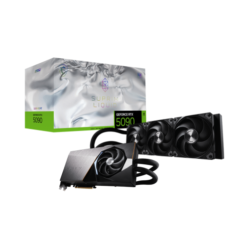 MSI GeForce RTX 5090 32G SUPRIM LIQUID SOC 32GB GDDR7 Graphics Card