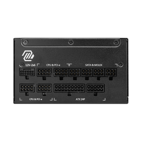 MSI MAG A1000GL PCIE5 1000W 80 Plus Gold Full Modular Power Supply