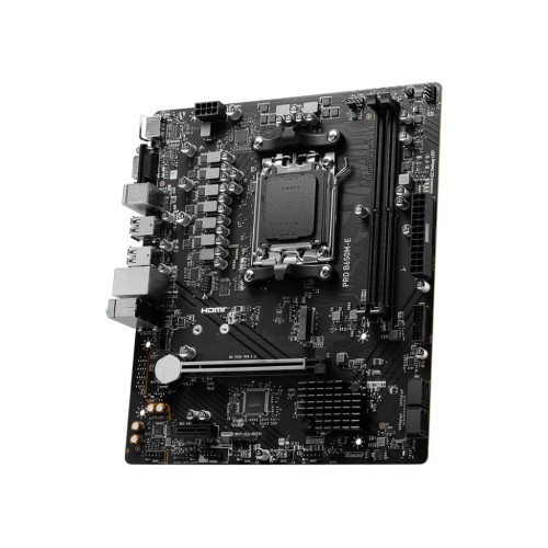 MSI PRO B650M-E DDR5 AMD AM5 mATX Motherboard