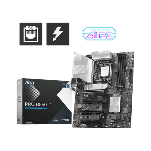 MSI PRO B860-P LGA 1851 ATX Motherboard