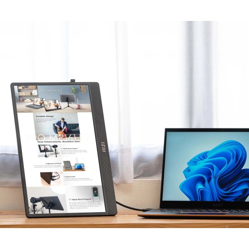 MSI PRO MP161 E2 Portable & Ultra-slim Business Monitor