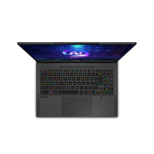MSI Stealth A16 AI+ A3XVGG Ryzen AI 9 HX 370 RTX 4070 8GB GDDR6 32GB LPDDR5x 2TB NVMe SSD 16inch QHD+ OLED 240Hz Gaming Laptop (Core Black)