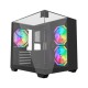 MaxGreen S275-33 Three Glass Full View Mid-Tower M-ATX Gaming Casing