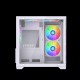 Maxcool Inferno MC5 Micro ATX Gaming Computer Case (White)