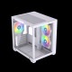 Maxcool Inferno MC5 Micro ATX Gaming Computer Case (White)