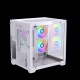 Maxcool Inferno MC5 Micro ATX Gaming Computer Case (White)