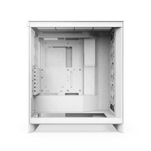 NZXT H7 Flow RGB 2024 Mid-Tower ATX Airflow Casing With 360 RGB Fan White