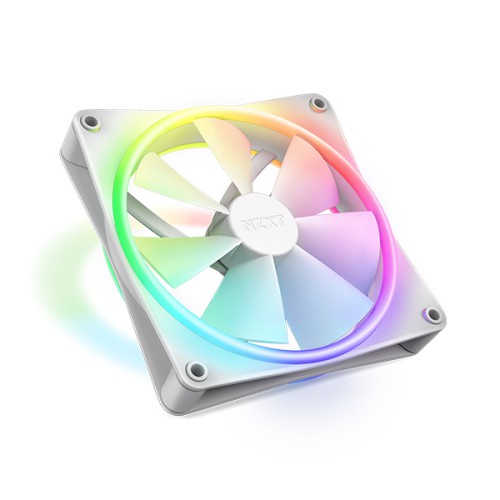 NZXT F140 RGB DUO 140mm RGB Casing Fan - White NZXT F140 RGB DUO 140mm RGB Casing Fan - White