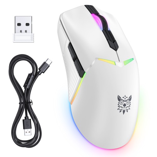 Onikuma CW928 Tri-Mode RGB Wireless Gaming Mouse