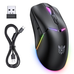 Onikuma CW928 Tri-Mode RGB Wireless Gaming Mouse